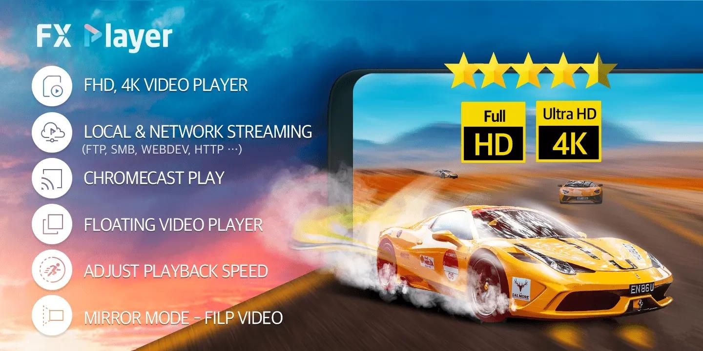 FX Player PRO v3.7.8高级多语言版支持8K