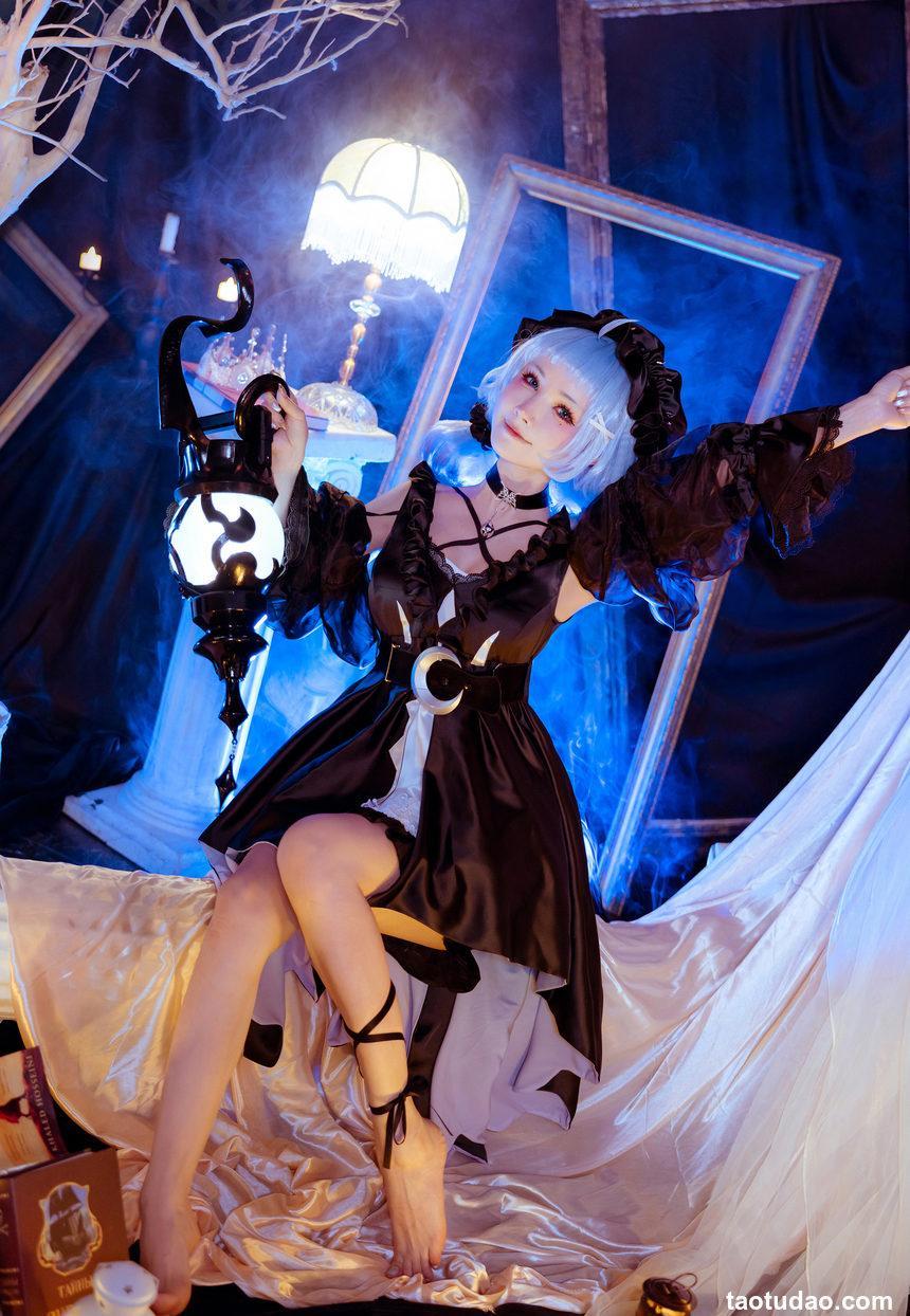 一千只猫薄禾 – 原神 甘雨 [16P-38MB]