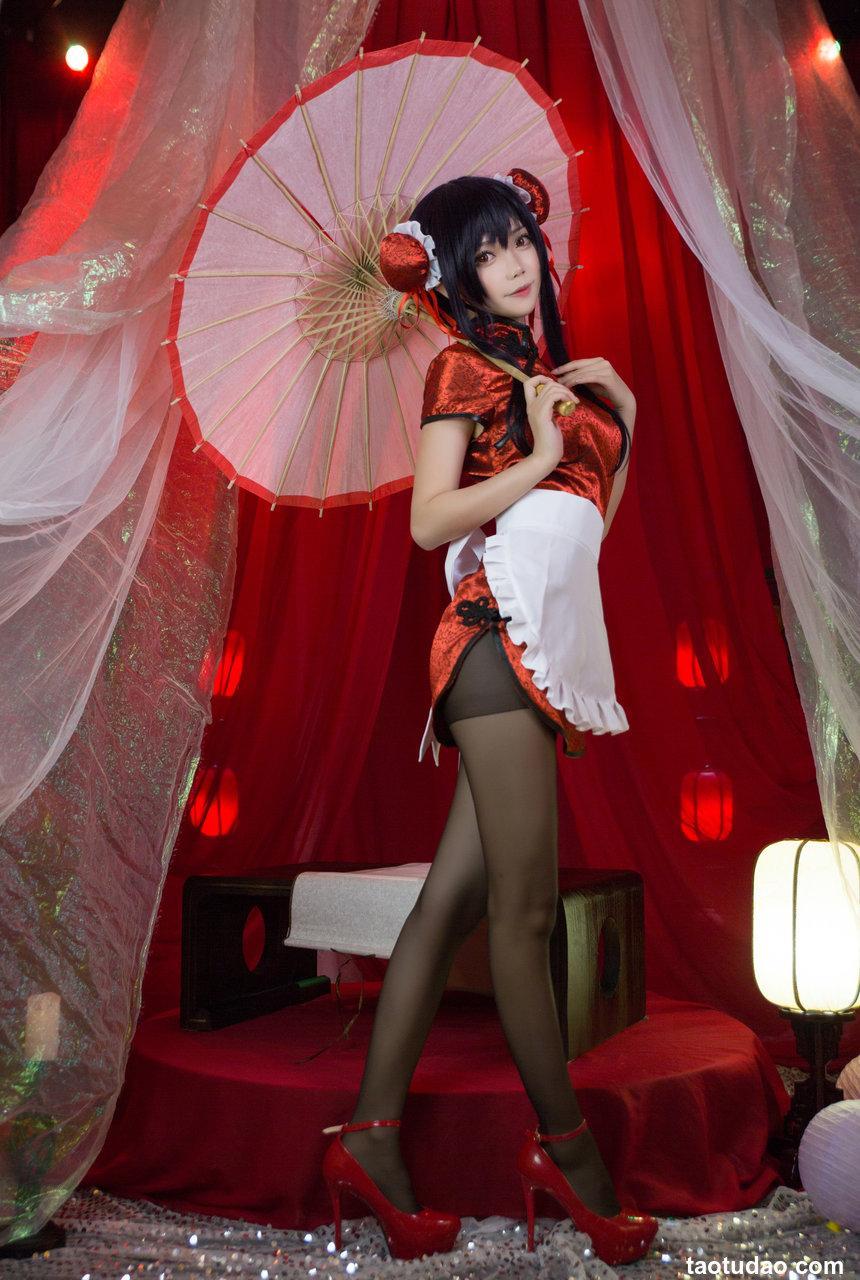 大肉丸Amiee - NO.01 旗袍 [7P-123MB]