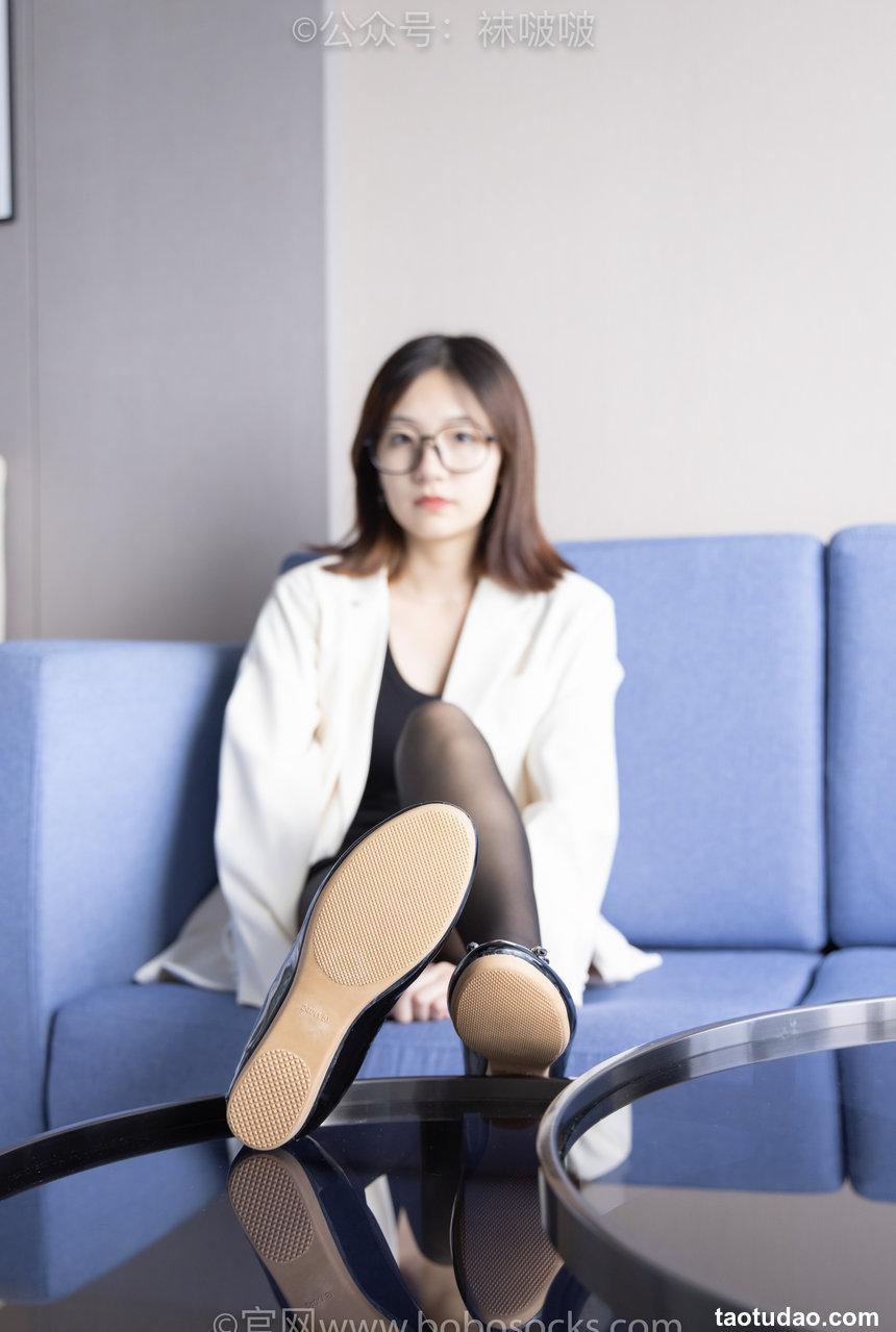 [BoBoSocks袜啵啵]NO.032 小甜豆-平底鞋、黑丝[144P+1V／7.10GB]