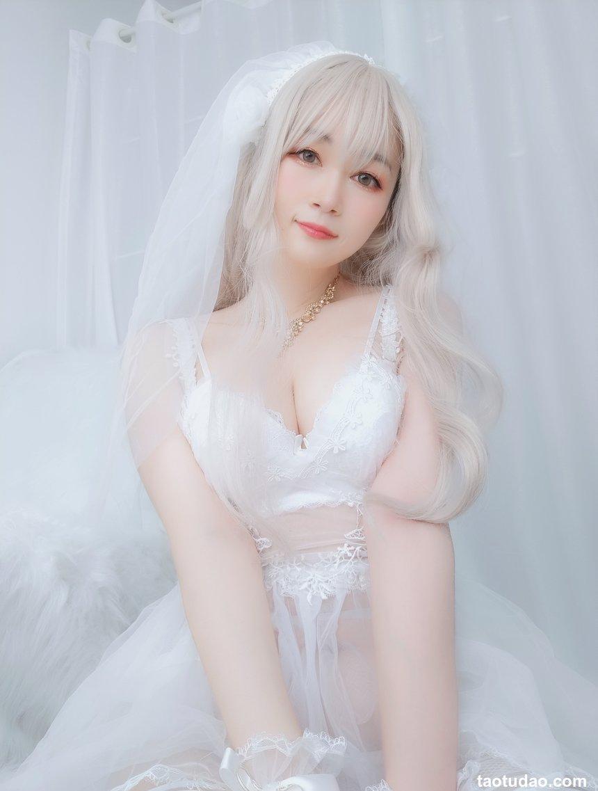 Coser小姐姐白银 - 纯白花嫁 [161P6V-1.03GB]