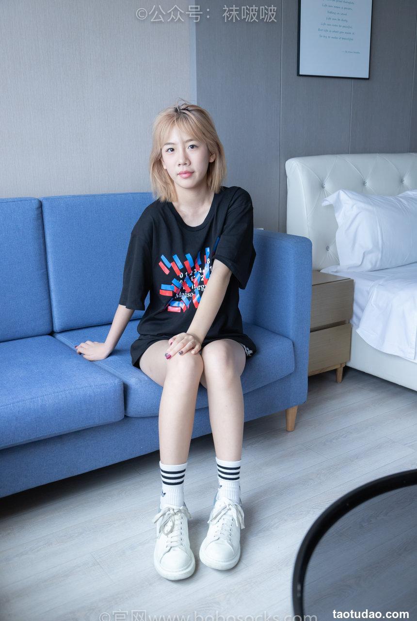 [BoBoSocks袜啵啵]NO.003 果冻-麦昆鞋、白色脏棉袜[133P+1V／5.97GB]