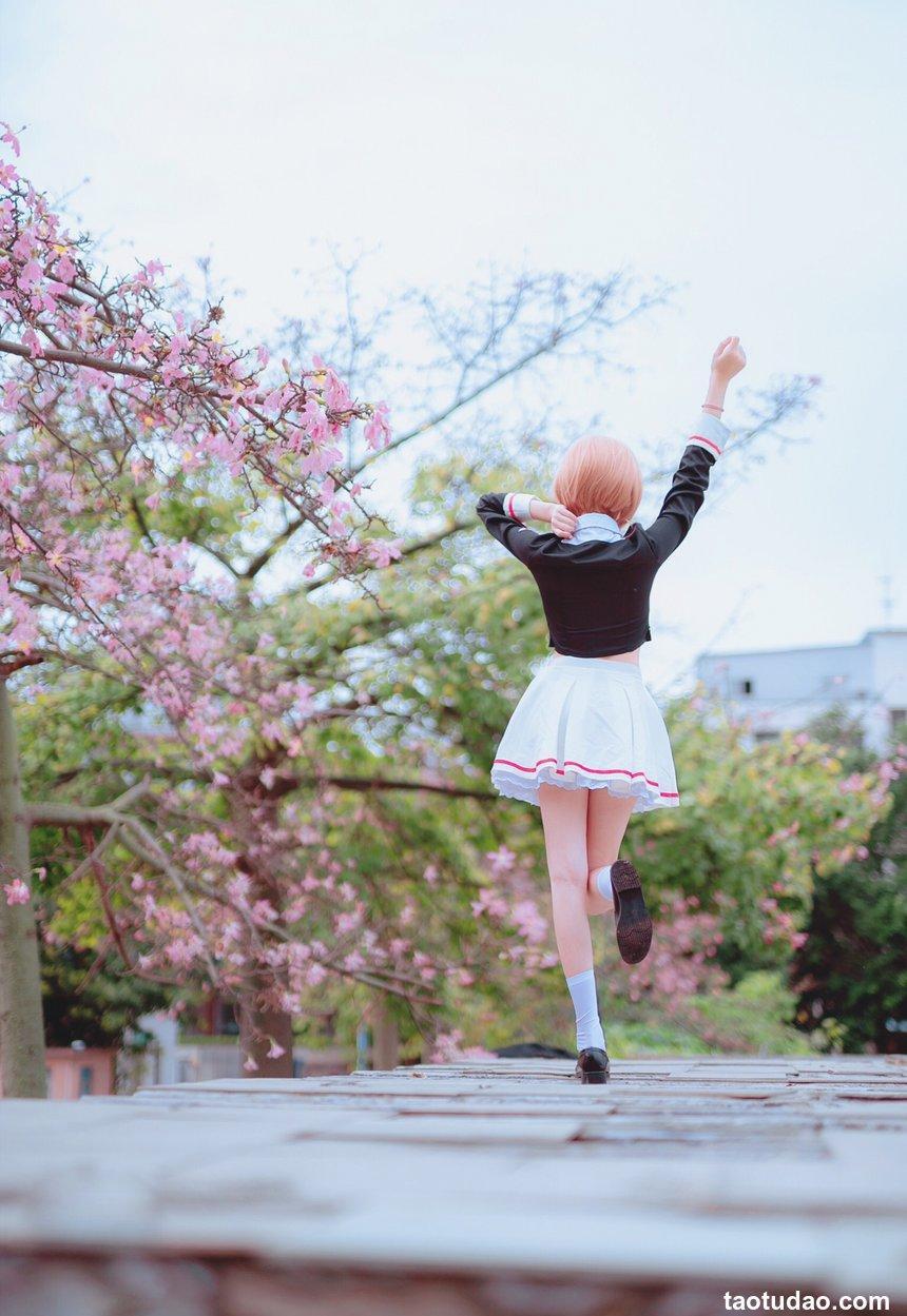 南桃Momoko NO.15 木之本樱制服 [9P-13MB]