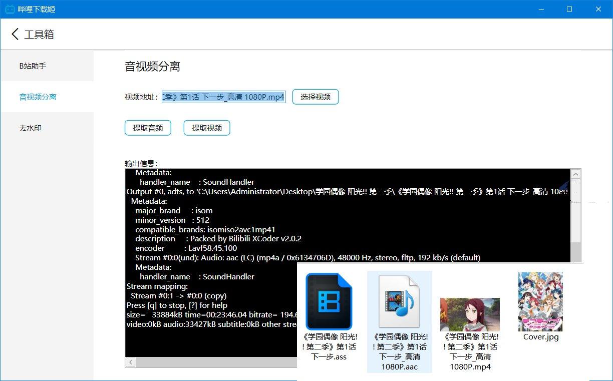 DownKyicore哔哩下载姬跨平台版v1.0.22绿色版