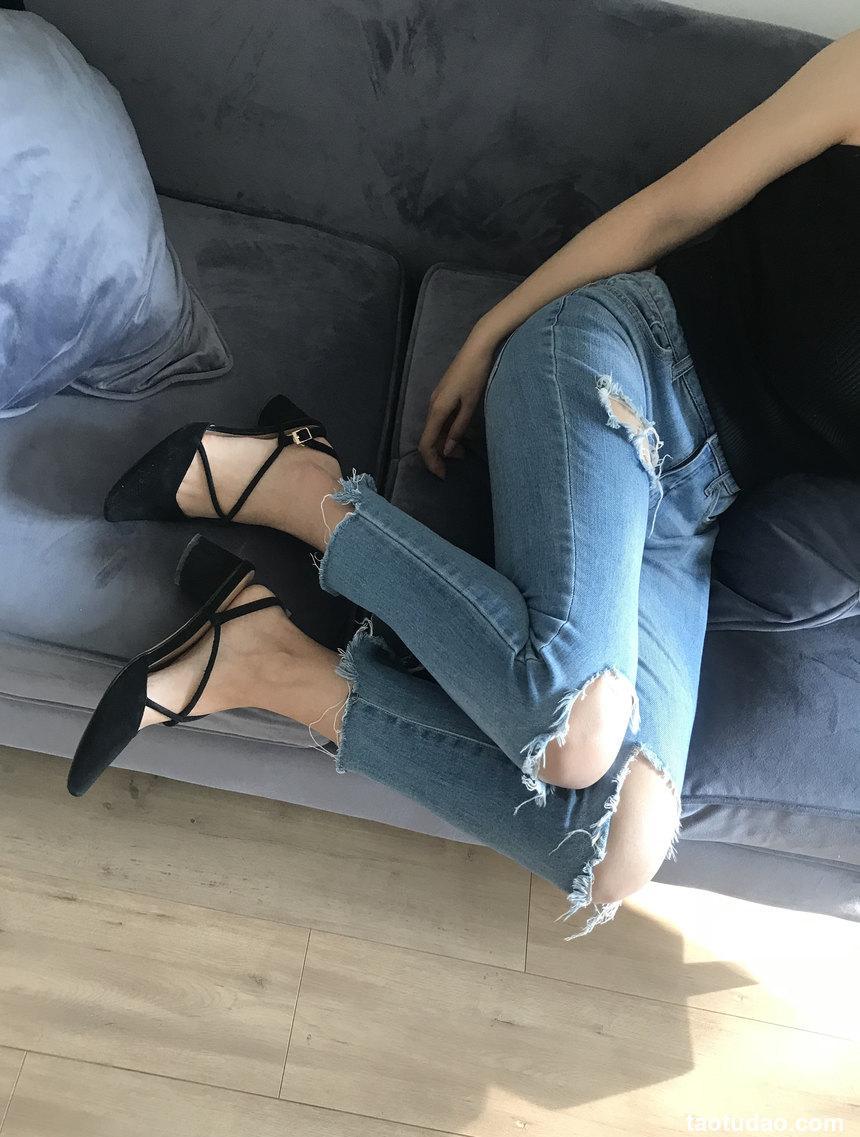 安乔乔 NO.015 脏脚踩鸡蛋 [116P+412M]