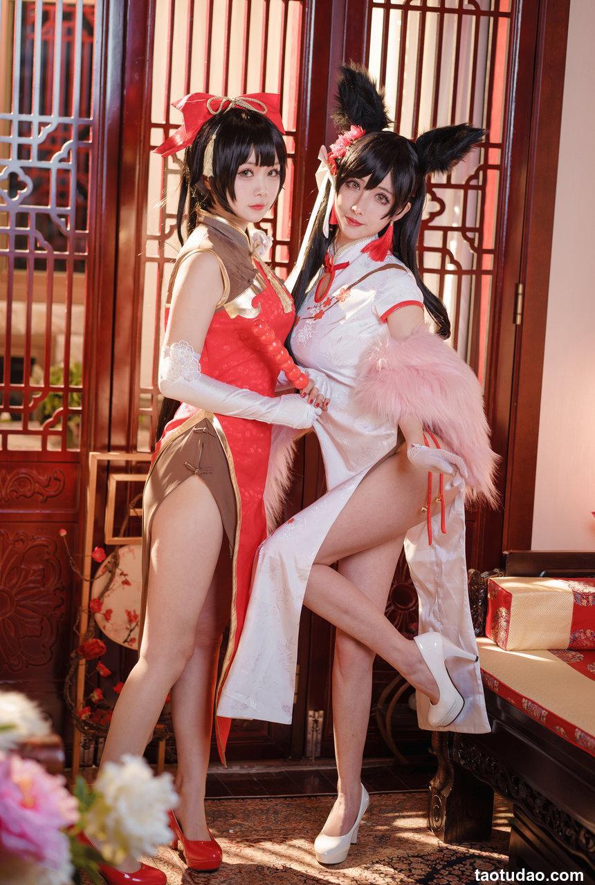 rioko凉凉子 - 爱宕旗袍[20P／266MB]