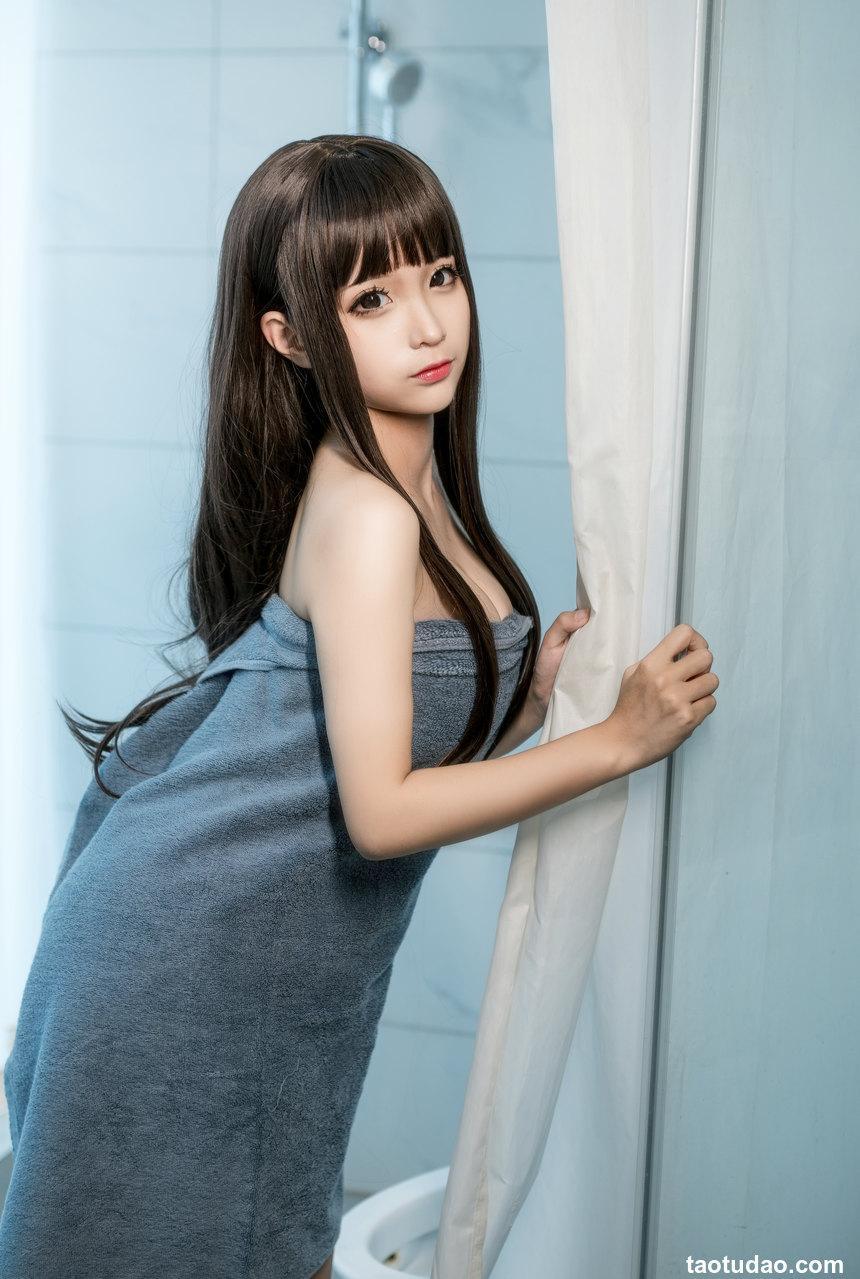 蠢沫沫 — 真爱版 灰浴巾 [40P-555M]