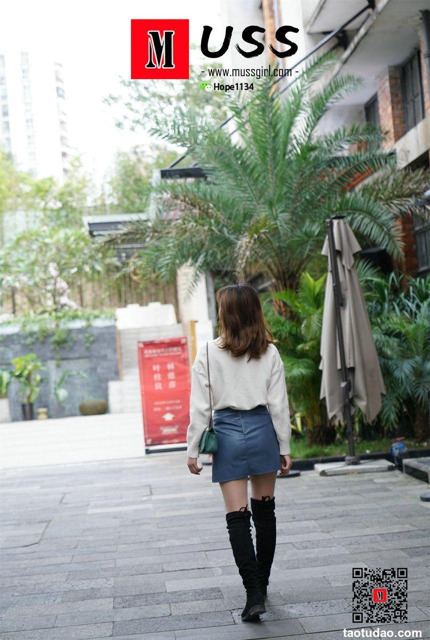 [MussGirl慕丝女郎]NO.025 皮裙下的骚动[82P／377MB]