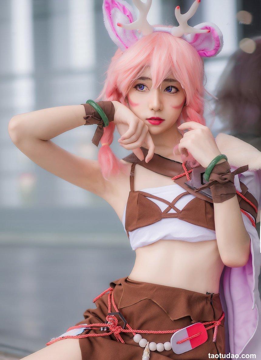 南桃Momoko NO.76 王者荣耀瑶第二部 [9P-9MB]