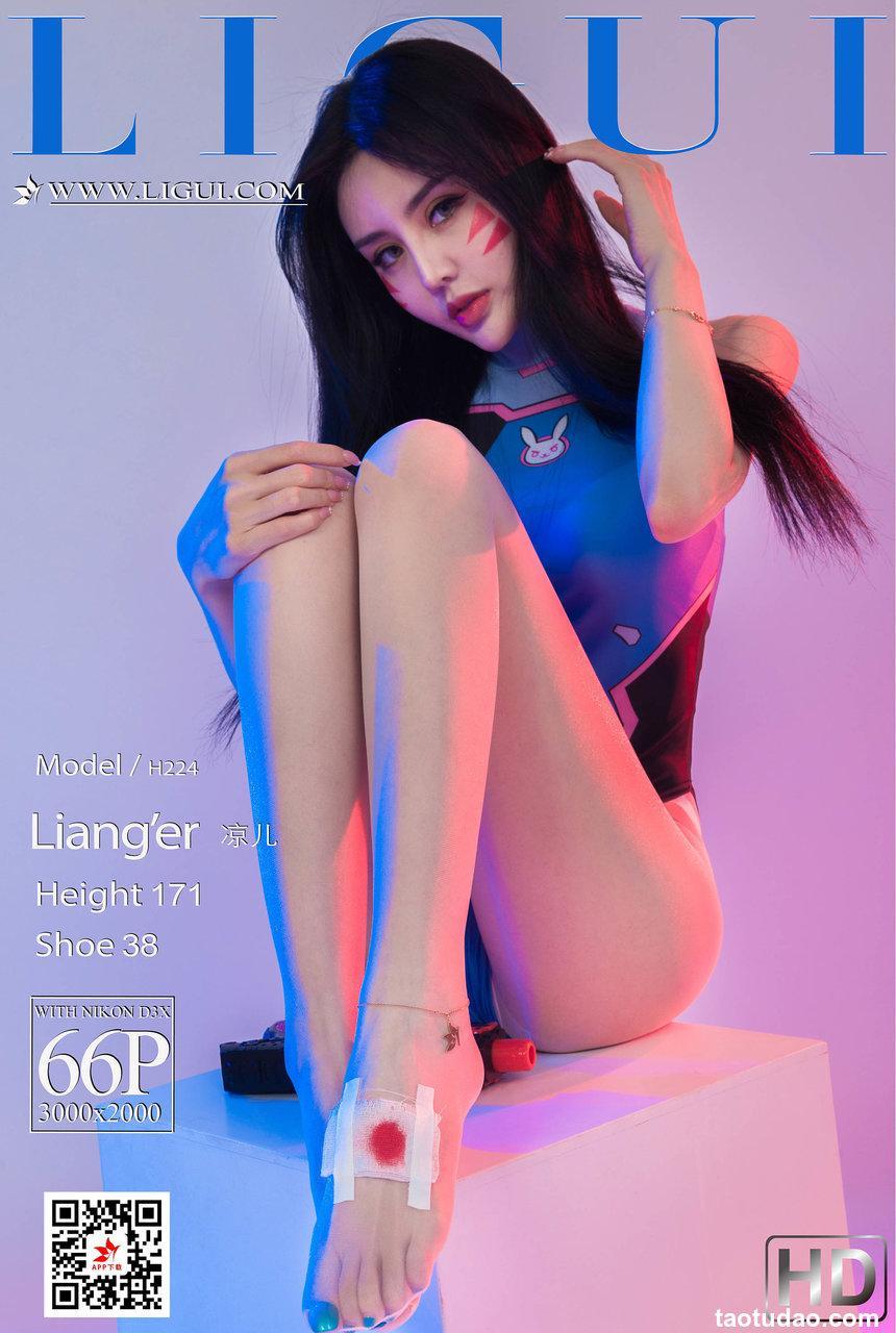 [Ligui丽柜] 2022.04.25《先锋丽影》凉儿 [66+1P-71M]