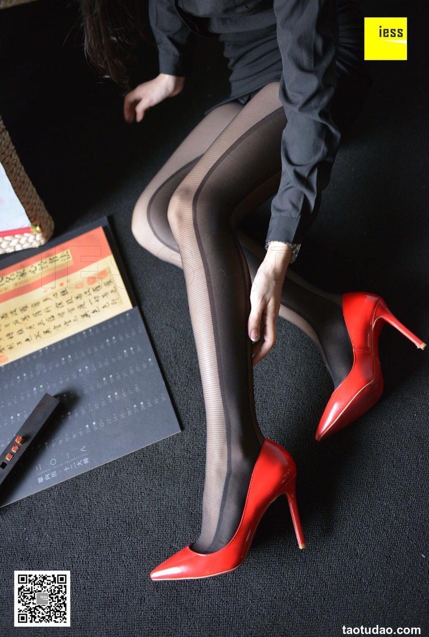 [IESS异思趣向] 2018.09.17 丝享家317：《辣妈黑色时装袜》辣妈（君君）[84+1P/53.4M]