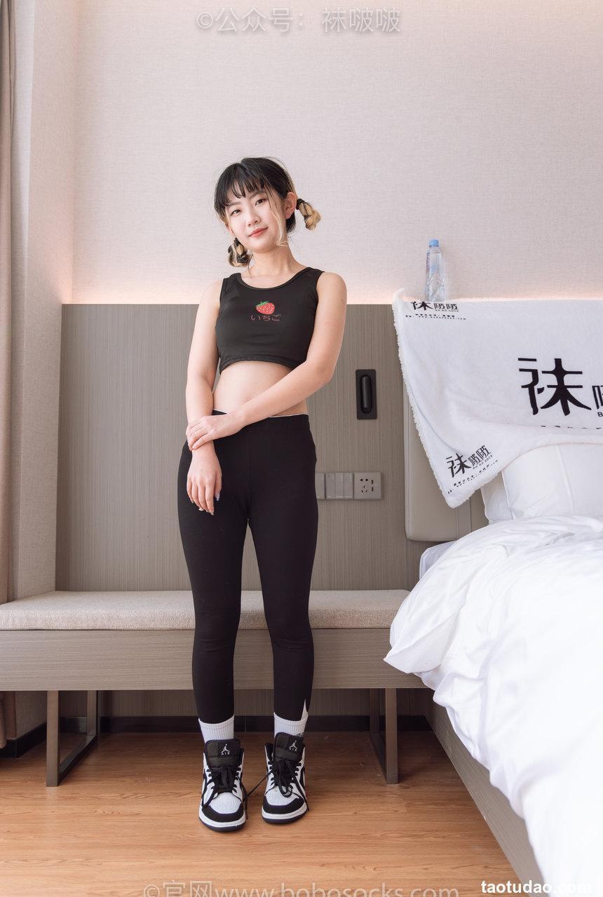 [BoBoSocks袜啵啵]NO.059 砂糖-AJ板鞋、白棉袜、裸足[142P+1V／6.72GB]