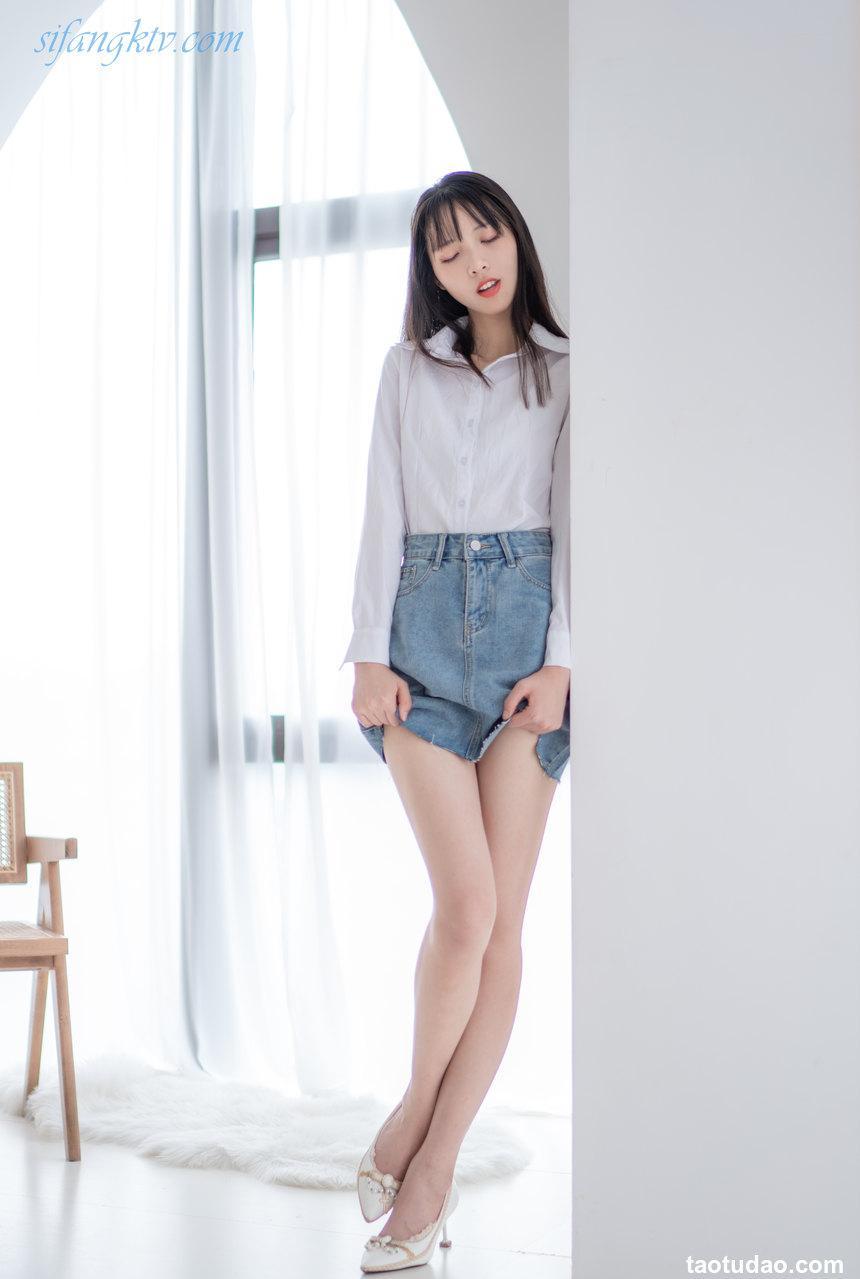 西呱呀呀呀 NO.009 — 牛仔裙 [76P+1V-512M]