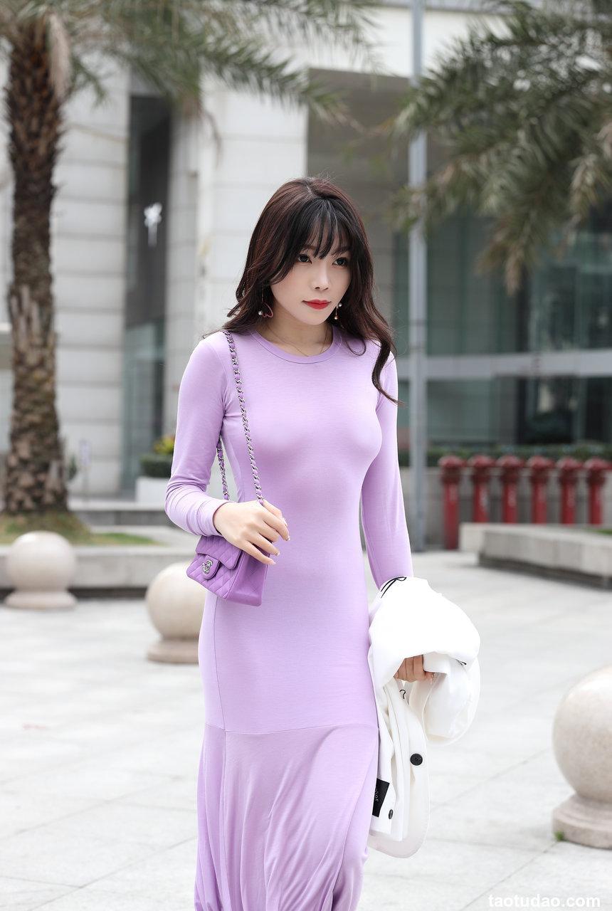 都市丽人街拍裙装系列芝芝她的背影全[343P+7V-11.7G]