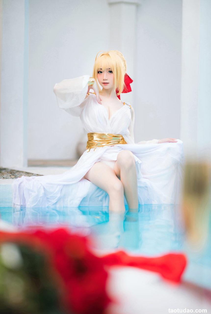 焖焖碳 –  FGO 尼禄睡裙 [27P-239MB]