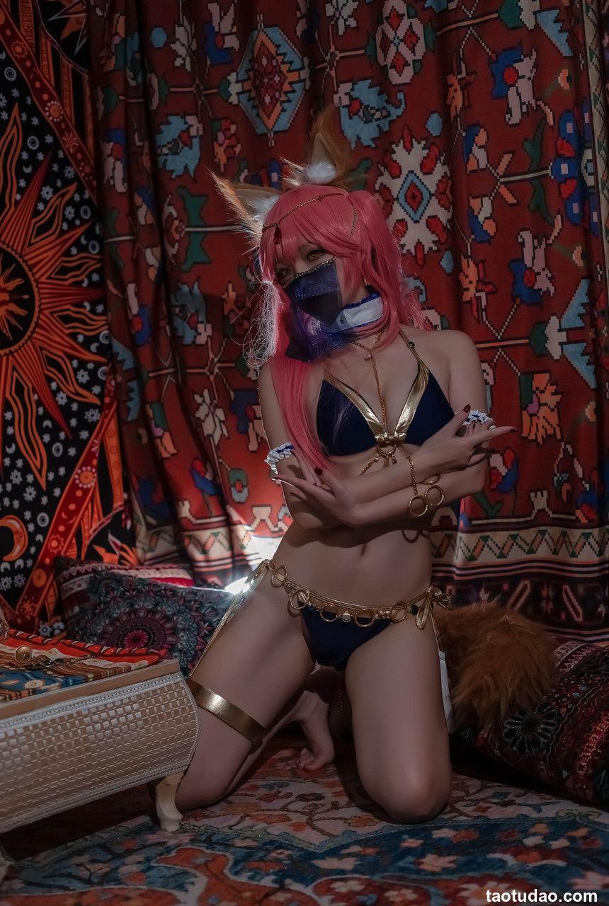 二佐Nisa — 玉藻前 舞娘 [22P-265M]