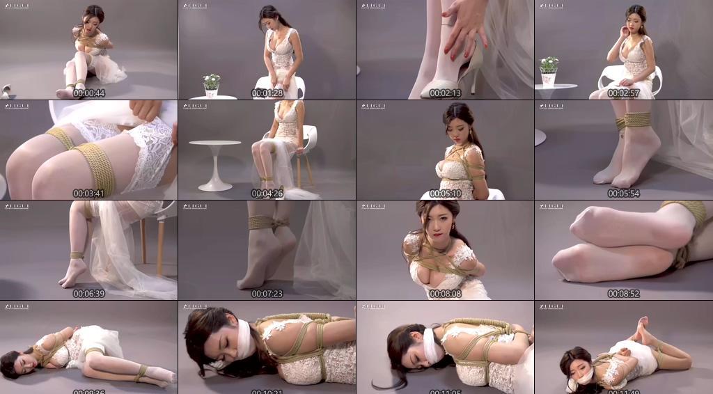 [Ligui丽柜] 2018.08.14  《紧缚新娘-筱筱》筱筱 [1V-90M]