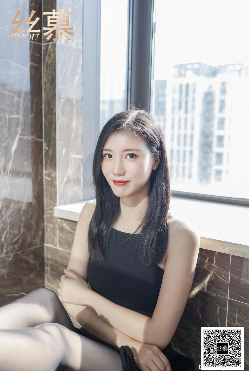 丝慕写真 SM365 紫宁《禁欲黑丝》
