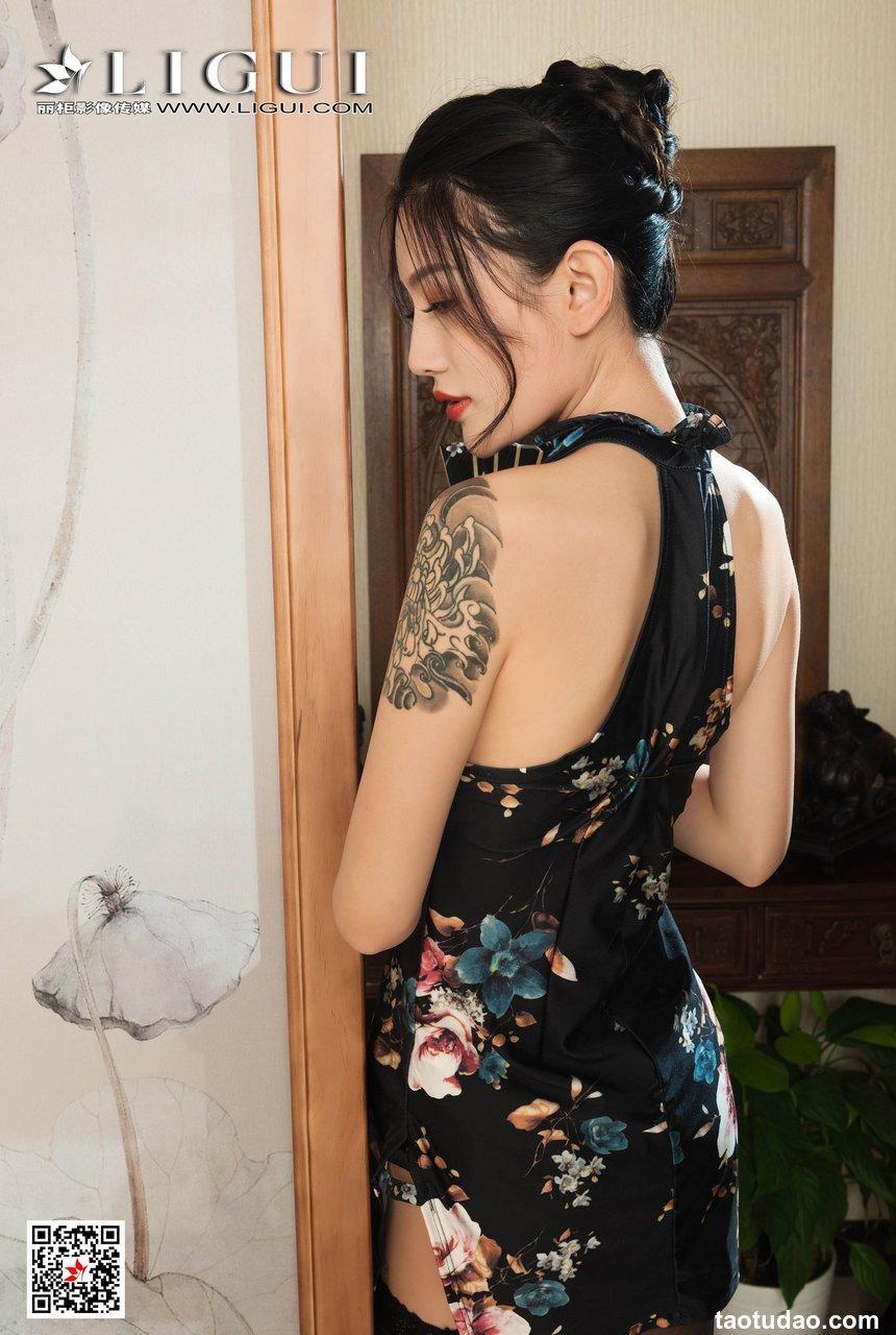 [Ligui丽柜]2020.03.12《黑色旗欲》-甜甜[60+1P144M]