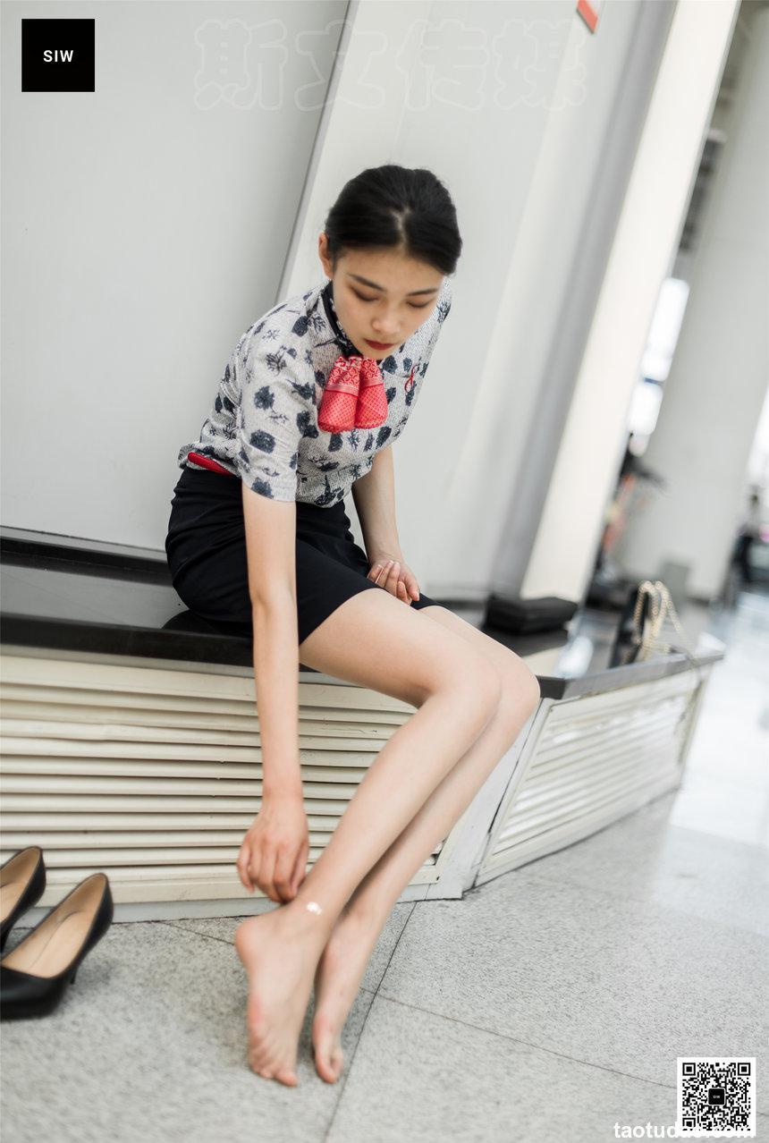 SIW斯文传媒 026 东航空乘夏季短袖工装制服套裙 - 嘉慧 [63P-134M]