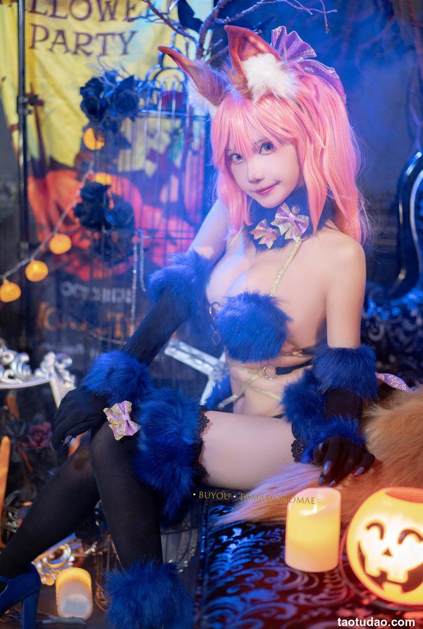 狐萝卜呦 - 危险野兽玉藻前 [16P-157MB]