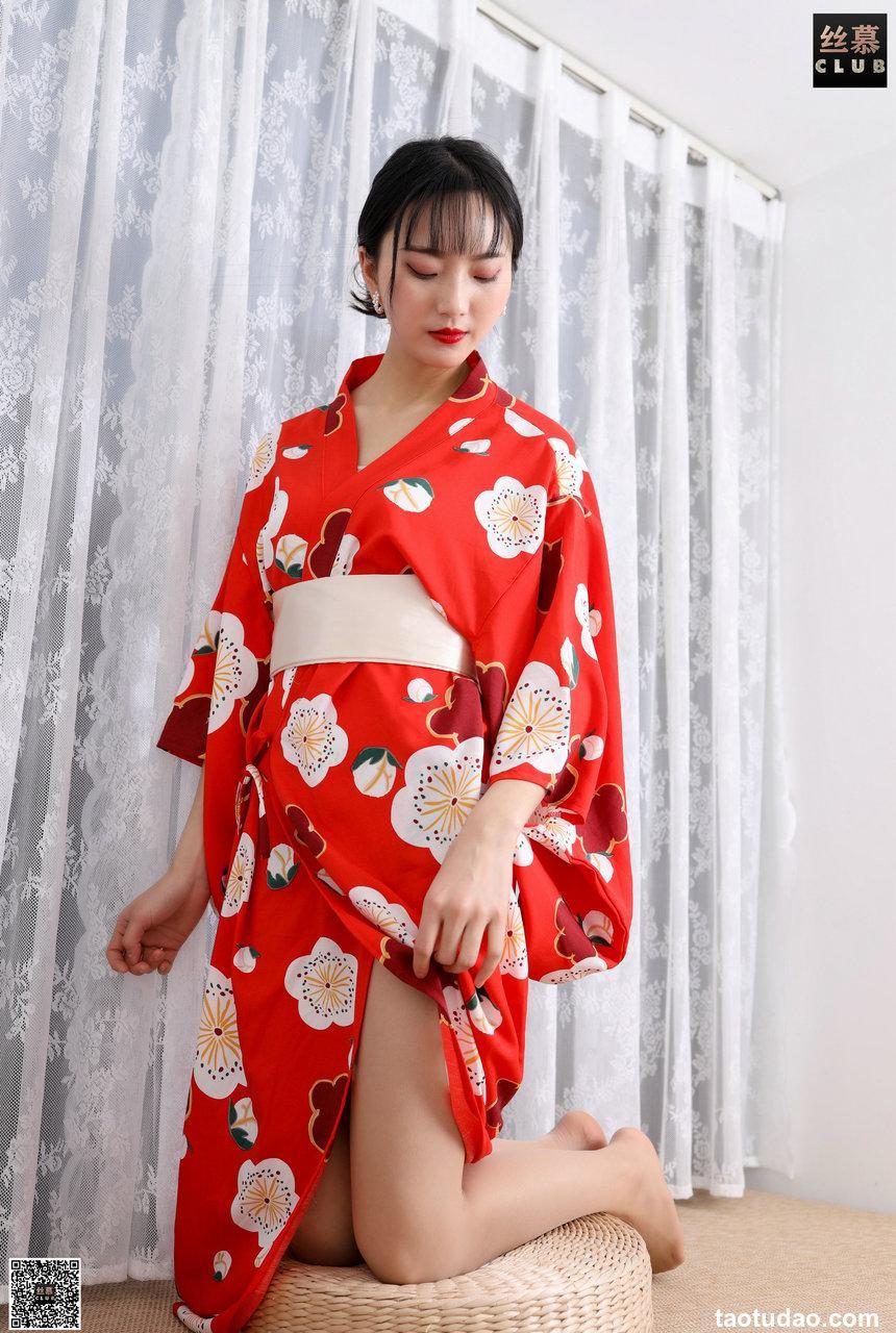 丝慕写真 佳佳の和服