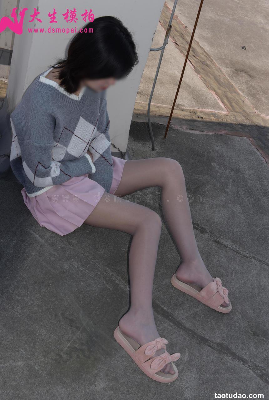 大生模拍 No.182 楠楠 亮晶晶的灰丝[61P／126MB]