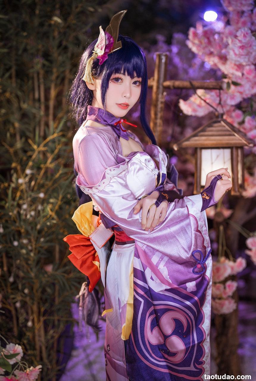 樱岛嗷 - NO.03 雷电将军 [25P-400MB]