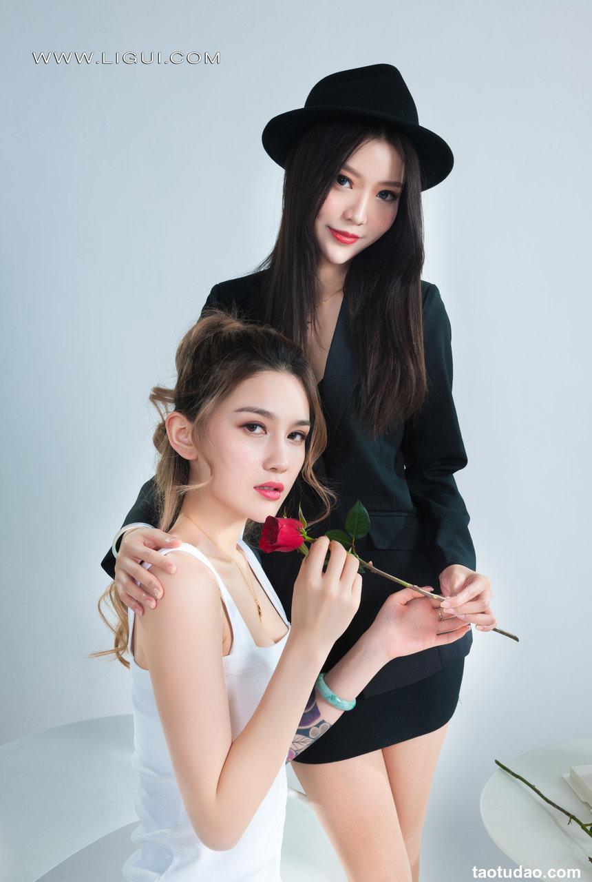 [Ligui丽柜] 2022.02.11 《双生花-情人之吻》甜甜&钟情 [81+1P-77M]