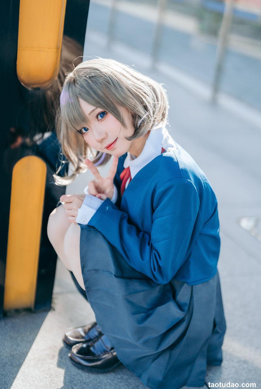 花柒Hana - 唐可可校服 [15P-168MB]