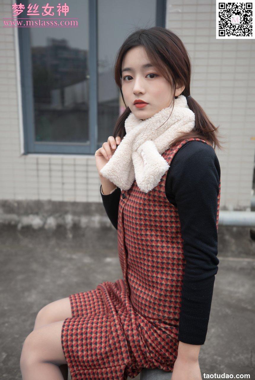 [MSLASS梦丝女神] 2020.01.28 V.047 璇璇5 天台少女 视频版 [1V535M]