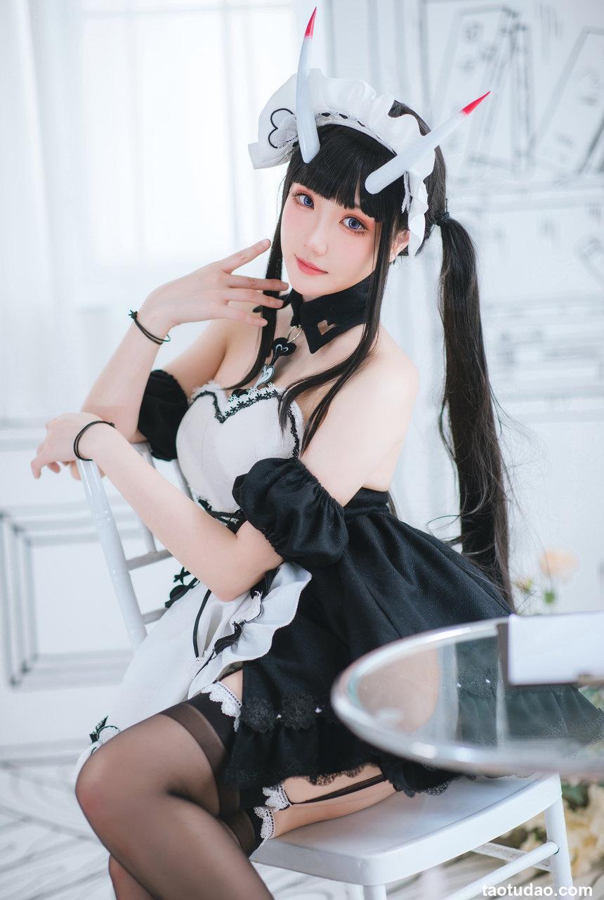 瓜希酱 -  能代女仆 [22P-96MB]