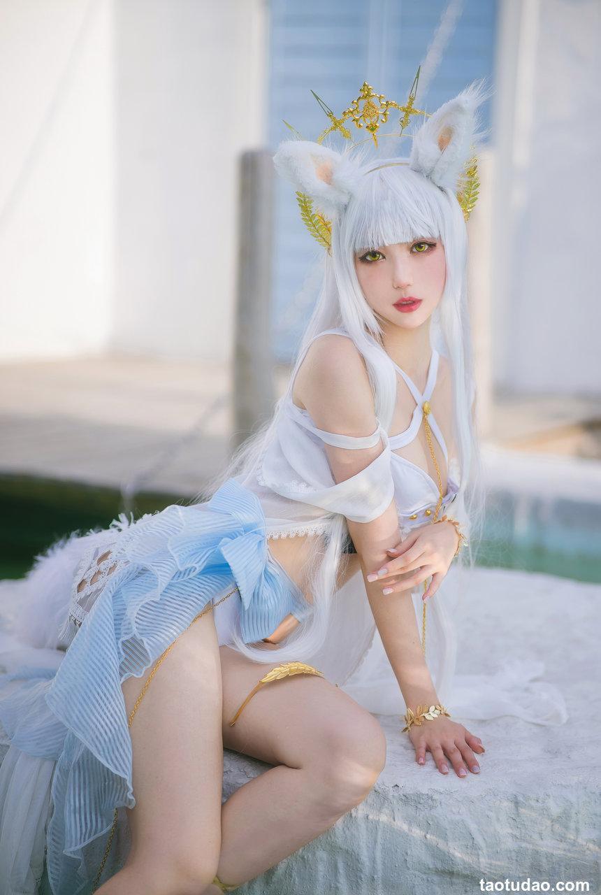 周叽是可爱兔兔 NO.013 - 白金泳装[23P／339MB]