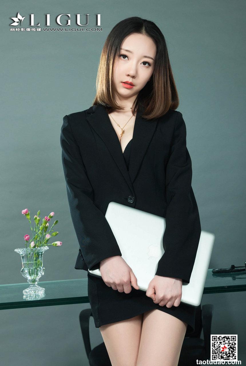 [Ligui丽柜]2019.08.05 网络丽人 Model 小米《职场新秀》[60+1P]