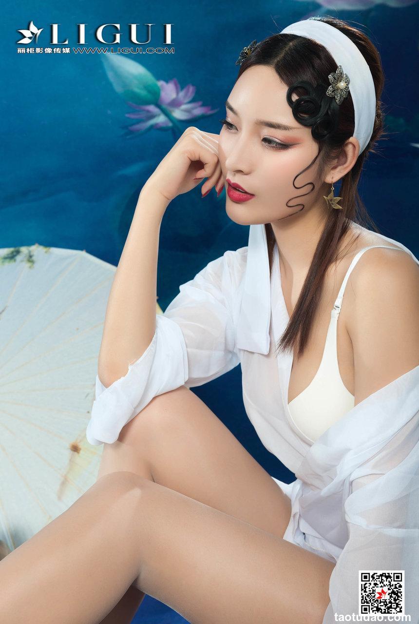 [Ligui丽柜]2019.11.08《青莲玉脂竞妖娆》雪糕[75+1P177M]