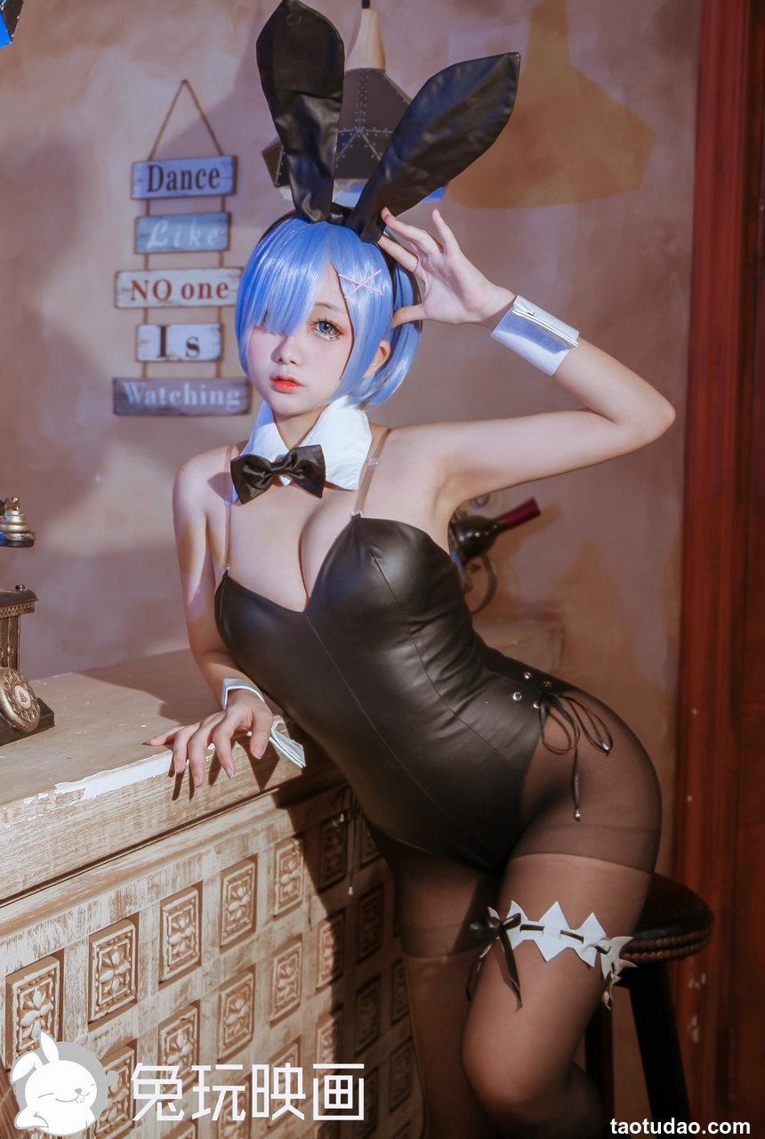 兔玩映画 - 兔女郎 蕾姆 [40P-428MB]