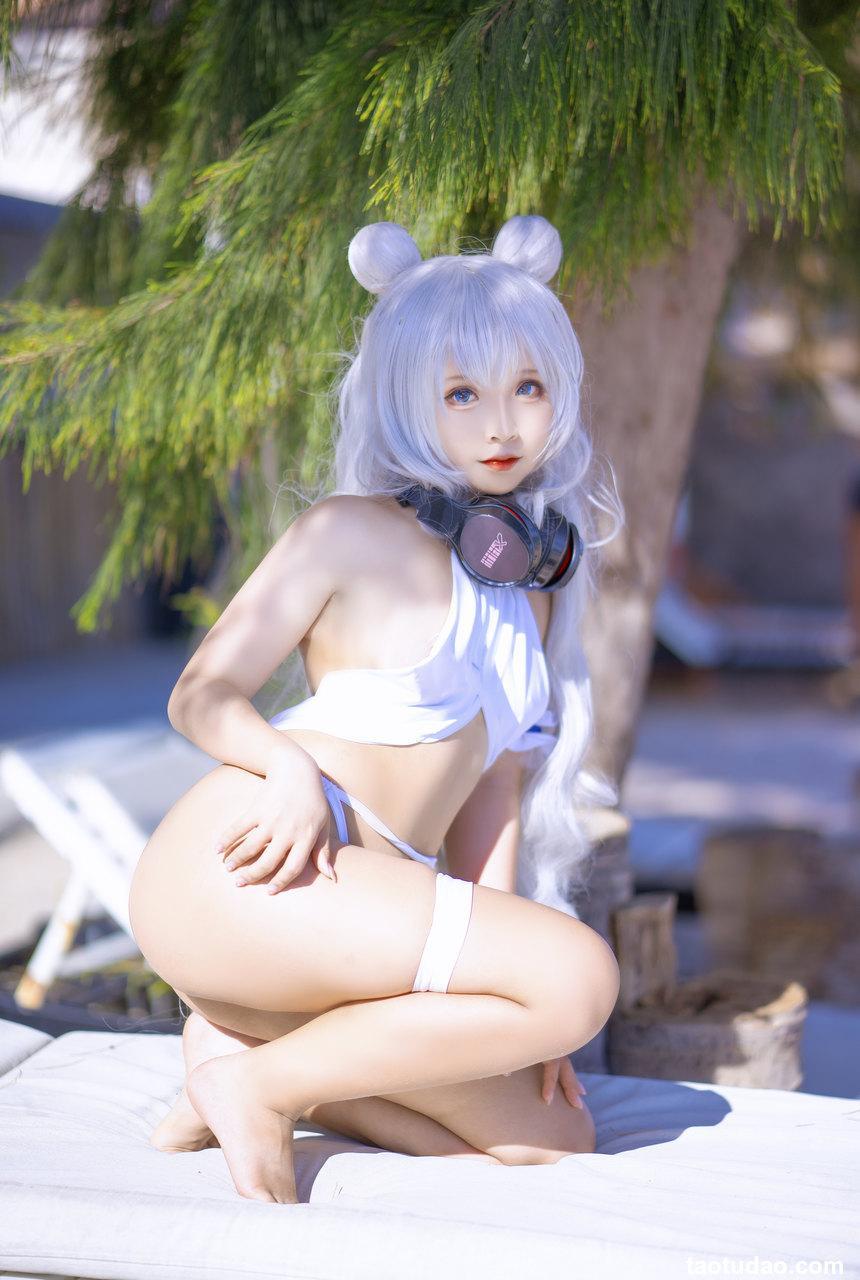 Sayo Momo NO.003 — Azur Lane Le Malin bikini[22P／209MB]