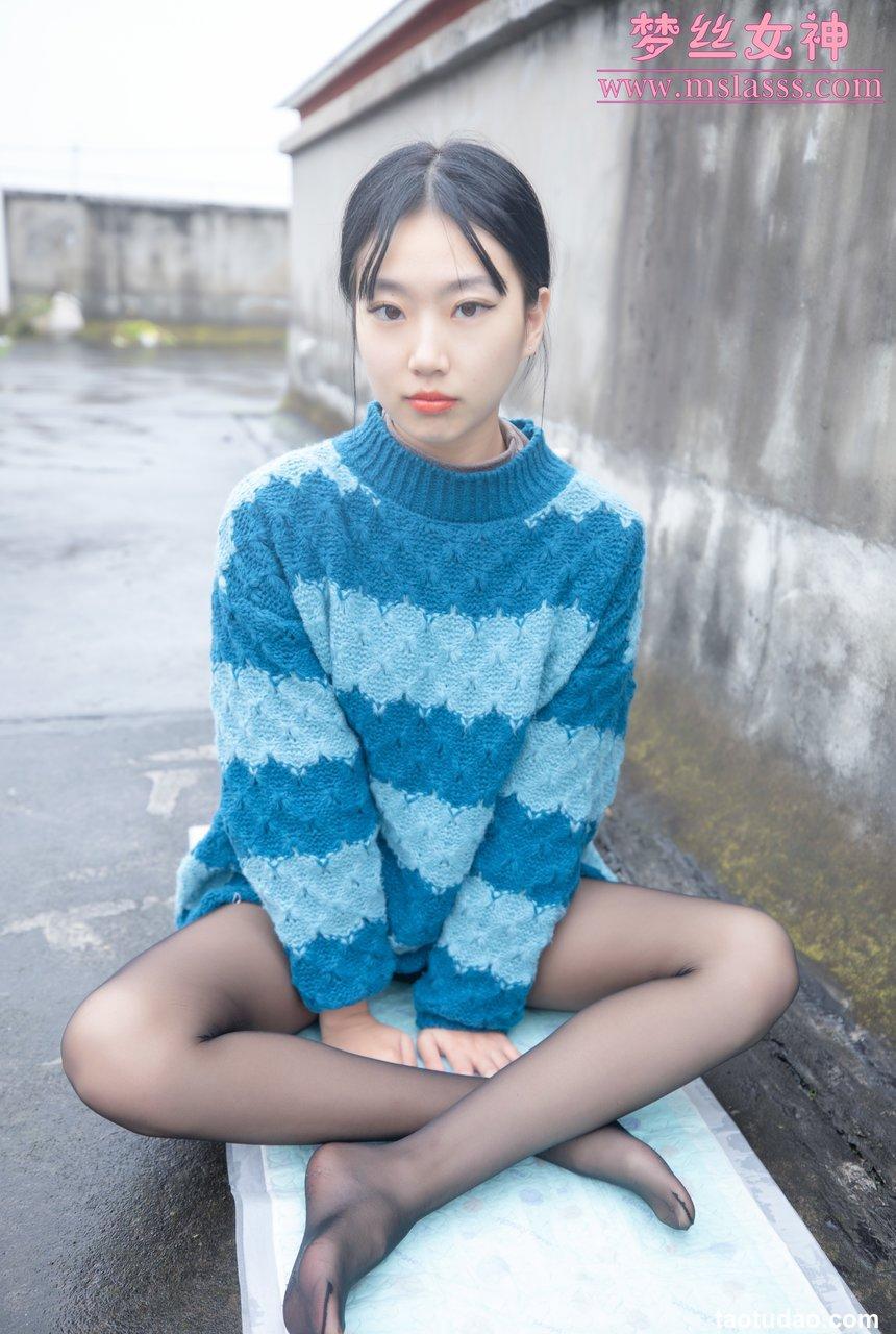 [MSLASS梦丝女神] 2021.11.06 《凌凌 靴下黑丝BY肉丝》 [70+1P-354M]