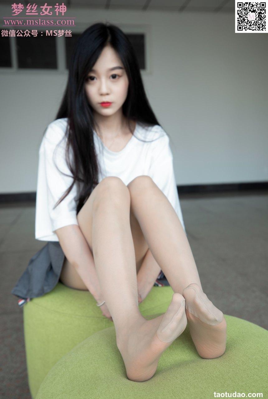 [MSLASS梦丝女神] 2019.09.08 灵灵《学后的女神》[62P-385MB]