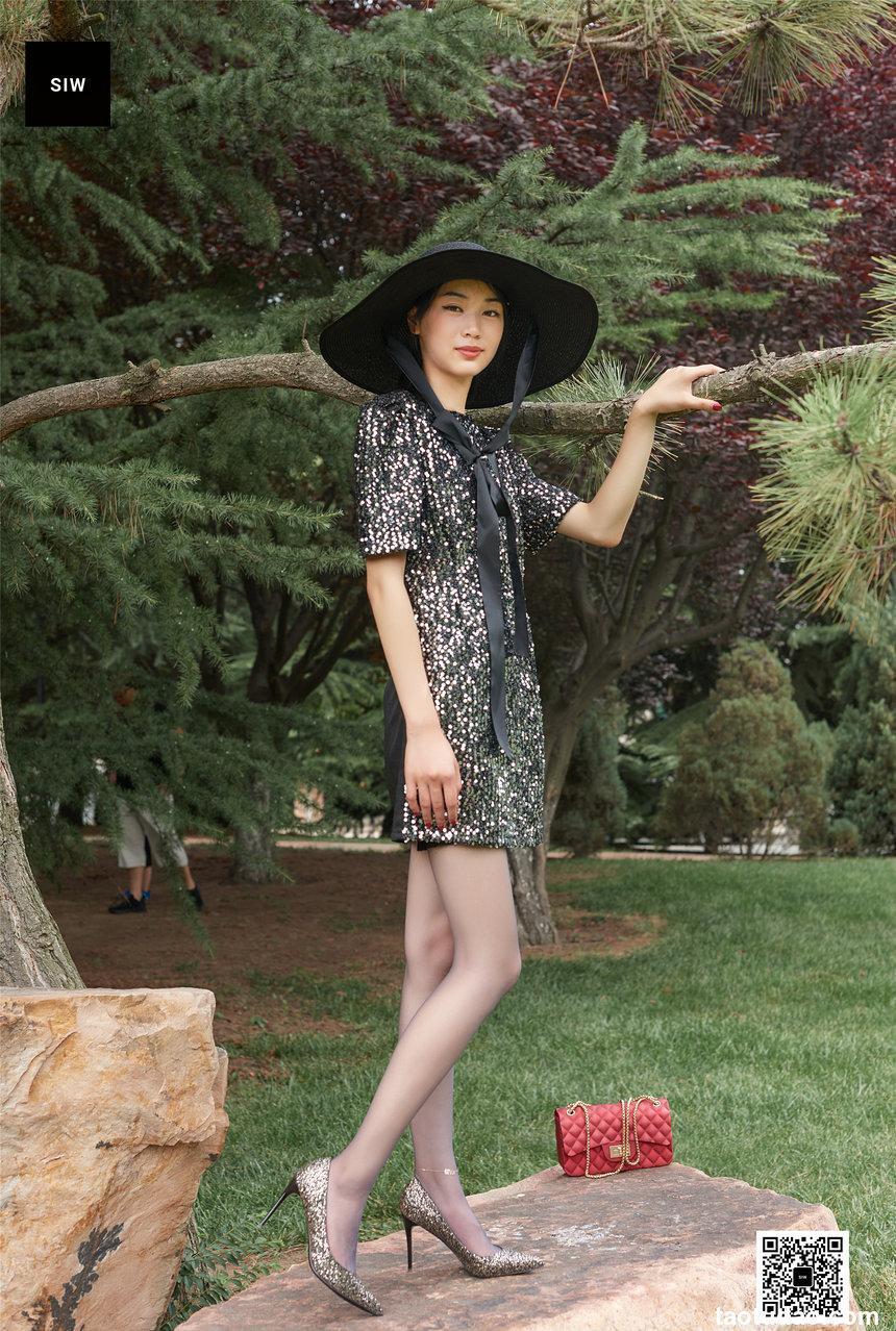 SIW斯文传媒 038 法式亮片山本桔梗小香风裙 - 丽莉 [63P-188M]