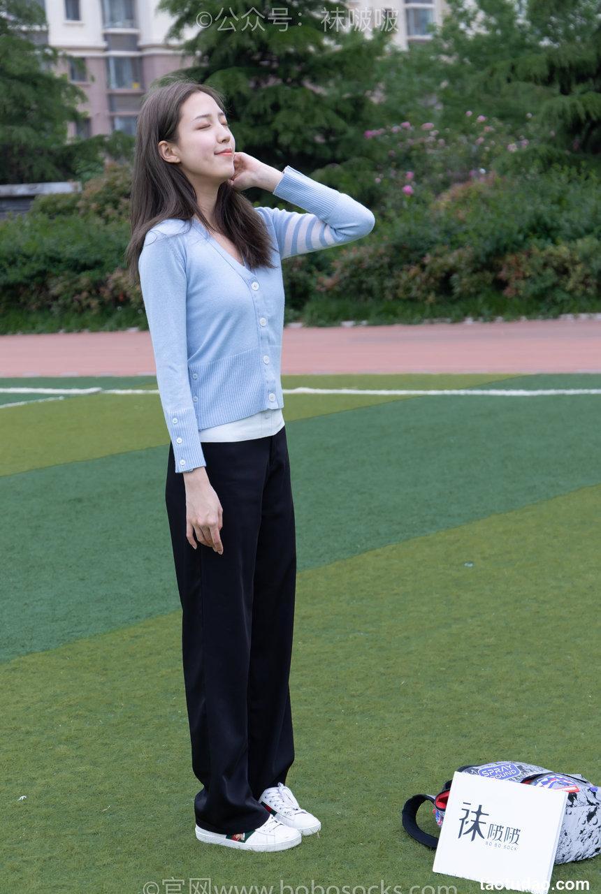 [BoBoSocks袜啵啵]NO.021 泡芙-板鞋、白棉袜、裸足[131P+1V／3.12GB]