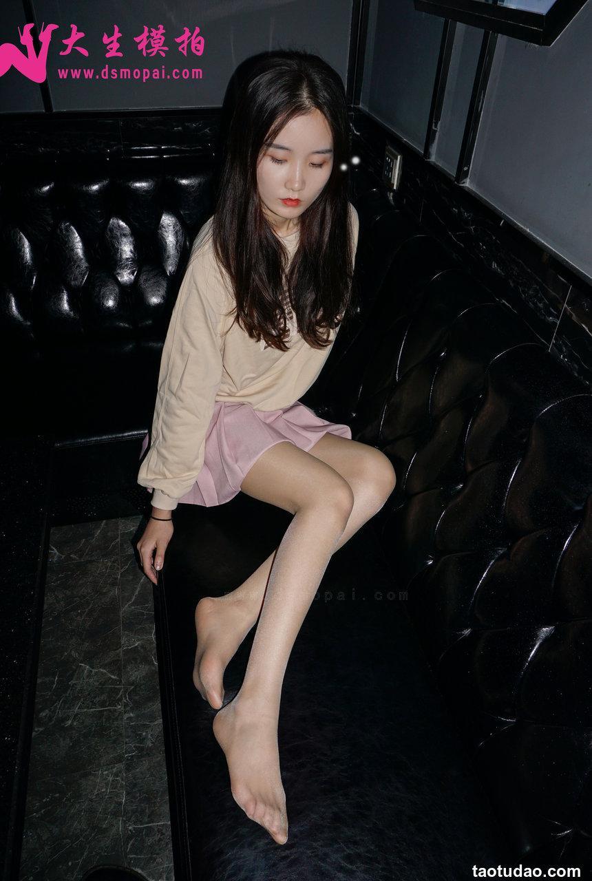 大生模拍 No.166 悠悠 肉丝KTV [53P300MB]