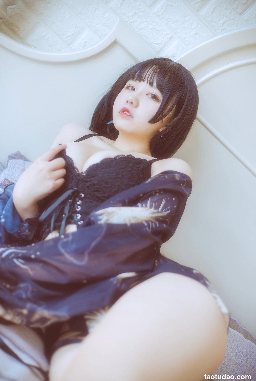 阿半今天很开心 - NO.16 黑色吊带 [23P-220MB]