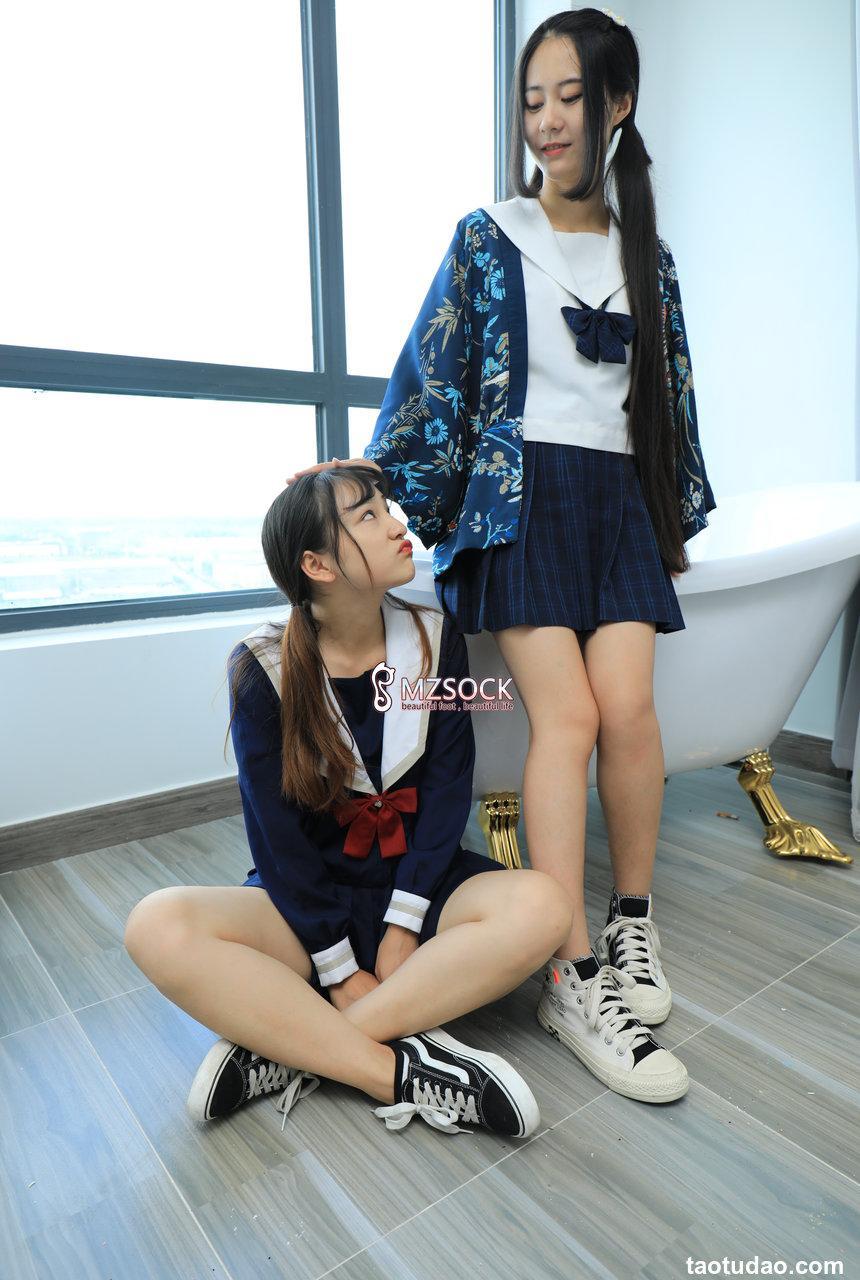 [MZSOCK]爱美足 NO.053 果儿.雪雪[52P／201MB]