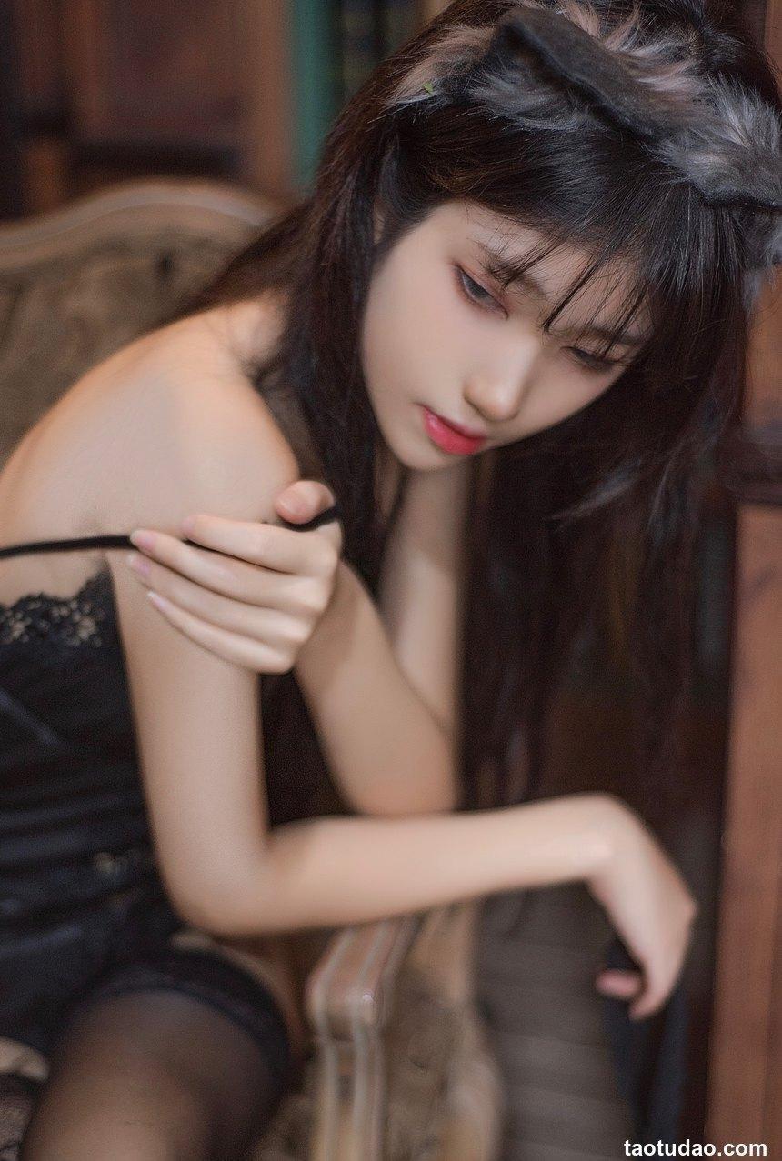 南桃Momoko - 黑内衣福利向 [18P-54.6MB]