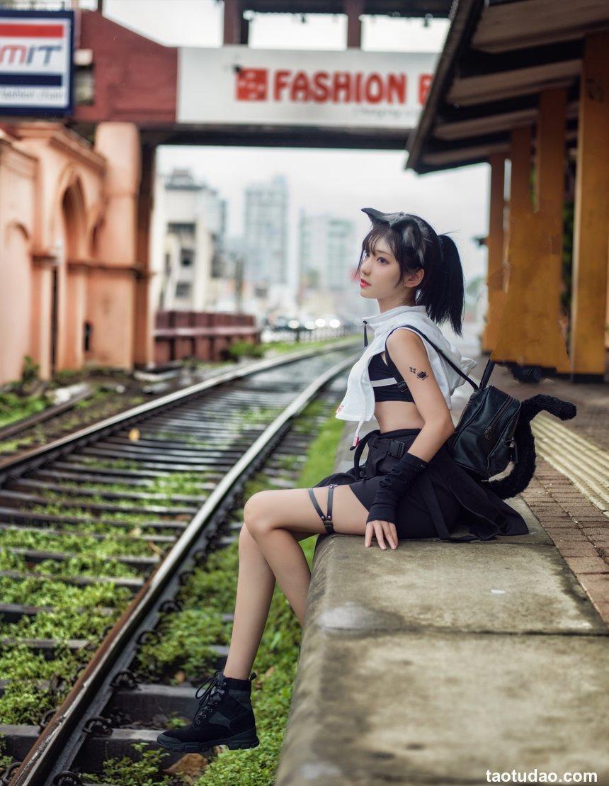 南桃Momoko NO.57 黑日常 [10P-16MB]