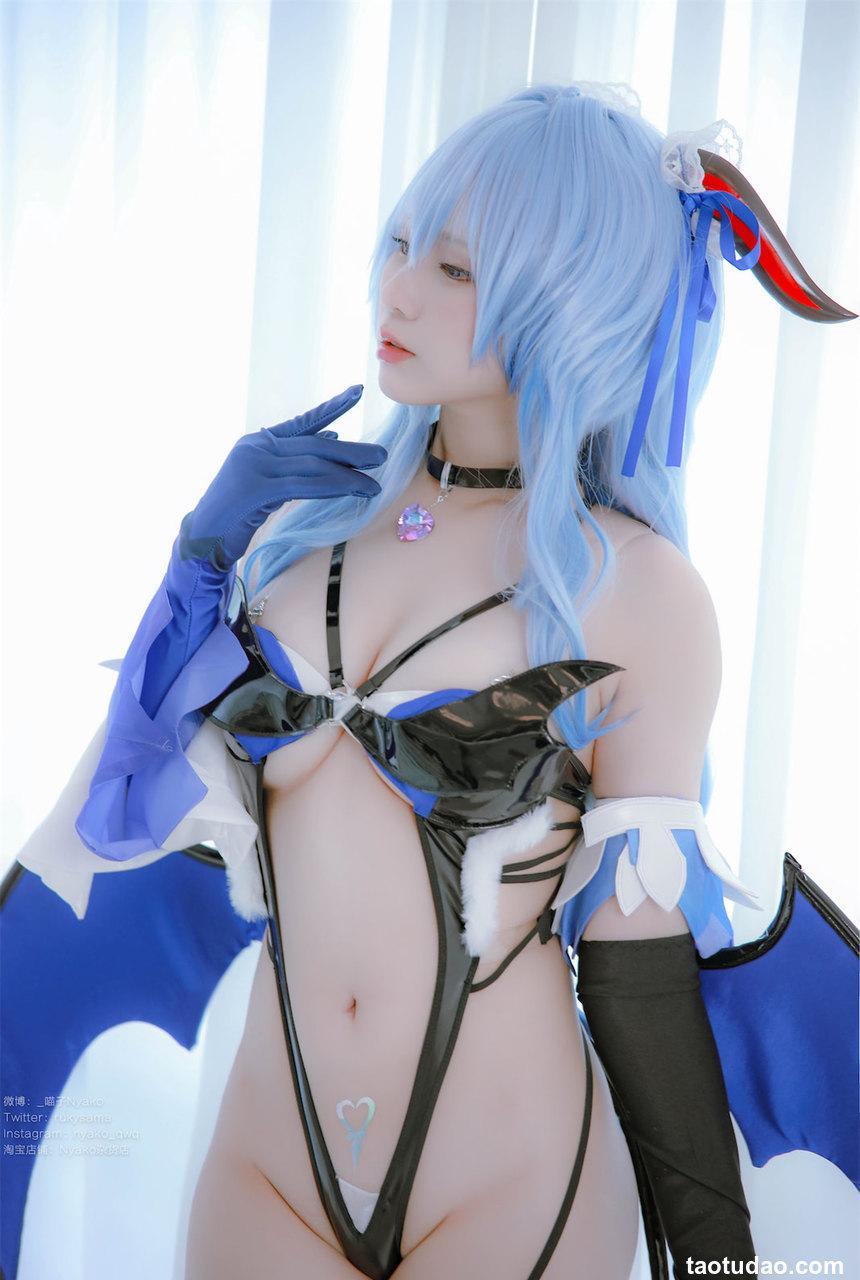 Nyako喵子 原神 甘雨魅魔 [76P-600MB]