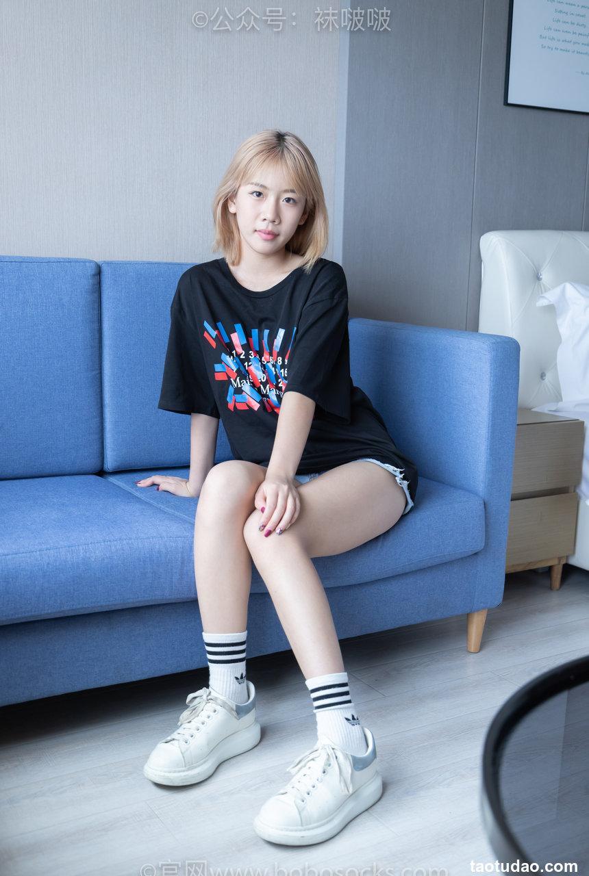 [BoBoSocks袜啵啵]NO.003 果冻-麦昆鞋、白色脏棉袜[133P+1V／5.97GB]