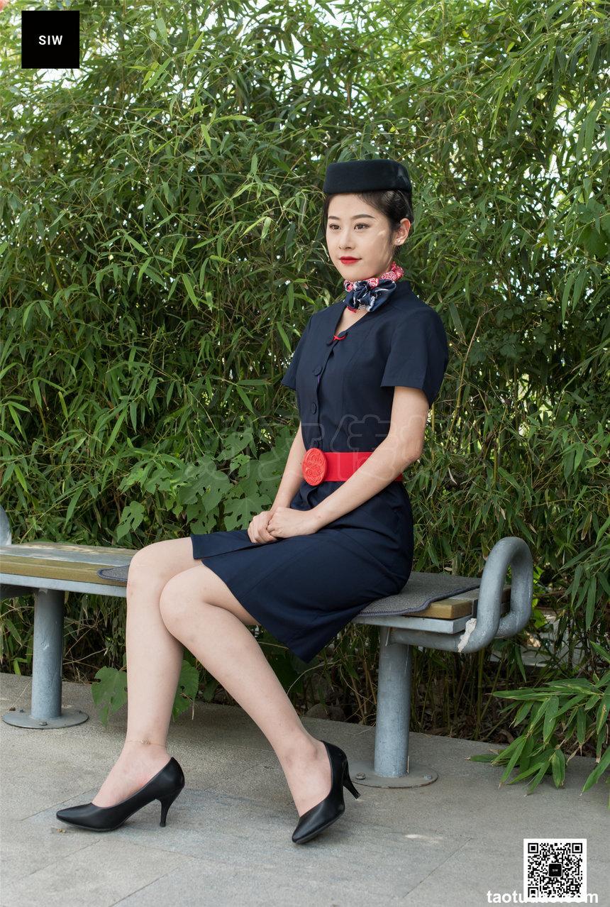 SIW斯文传媒 002 空姐制服东航空乘制服 - 龙哥 [62P-224M]