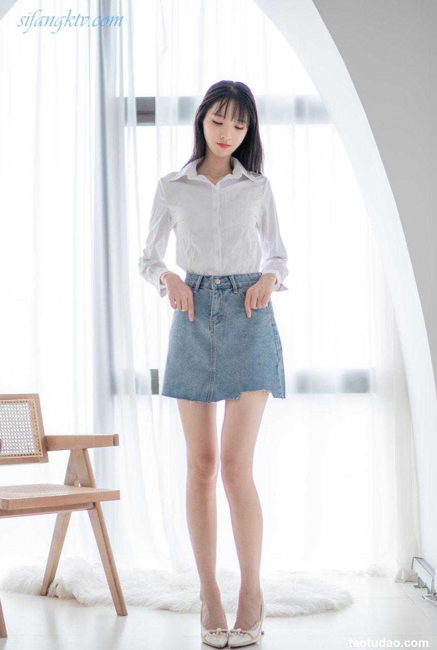 西呱呀呀呀 NO.009 — 牛仔裙 [76P+1V-512M]